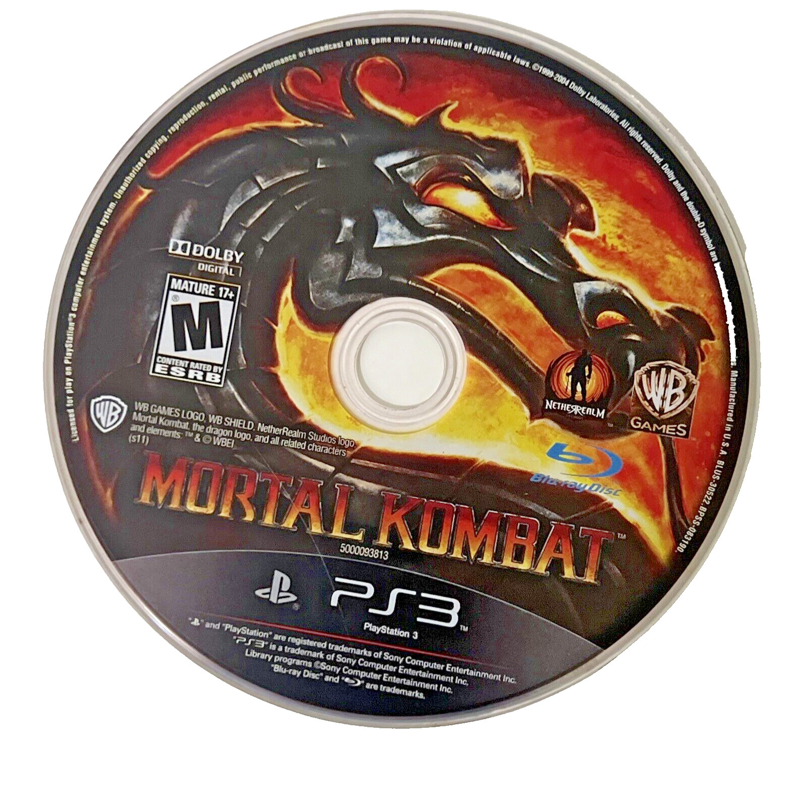 Mortal Kombat Komplete Edition (PS3 Sony PlayStation 3) Complete with Manuel