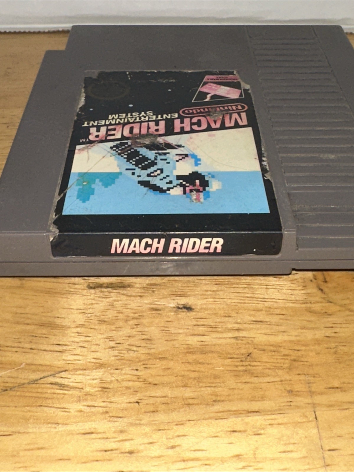 Mach Rider [5-Screw] (Nintendo NES, 1985) TESTED Authentic WORKS