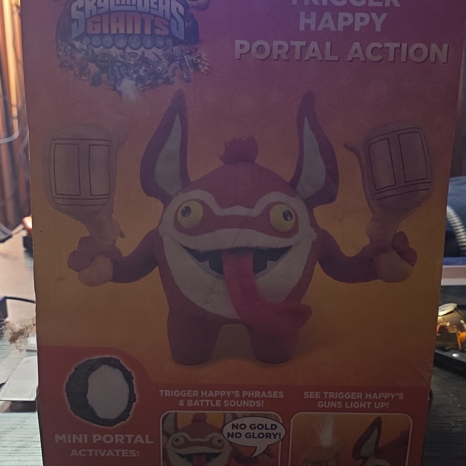 Skylanders Giants Trigger Happy Lights Up Battle Sounds Portal Action Figure