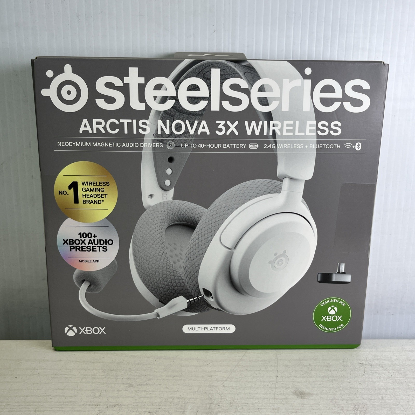 SteelSeries Arctis Nova 3X Wireless Gaming Headset – White 61690 sealed