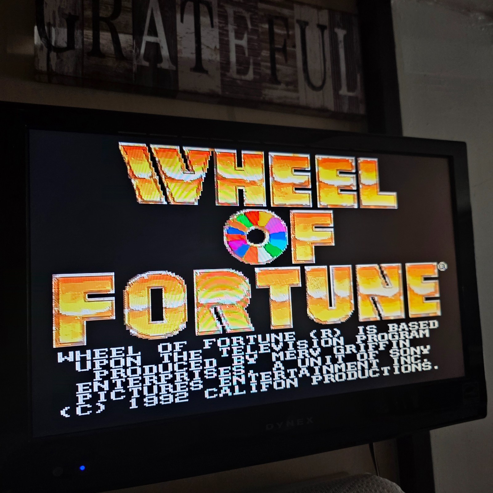 Wheel of Fortune (Super Nintendo SNES, 1993) Authentic Tested Works- B2G1 FREE
