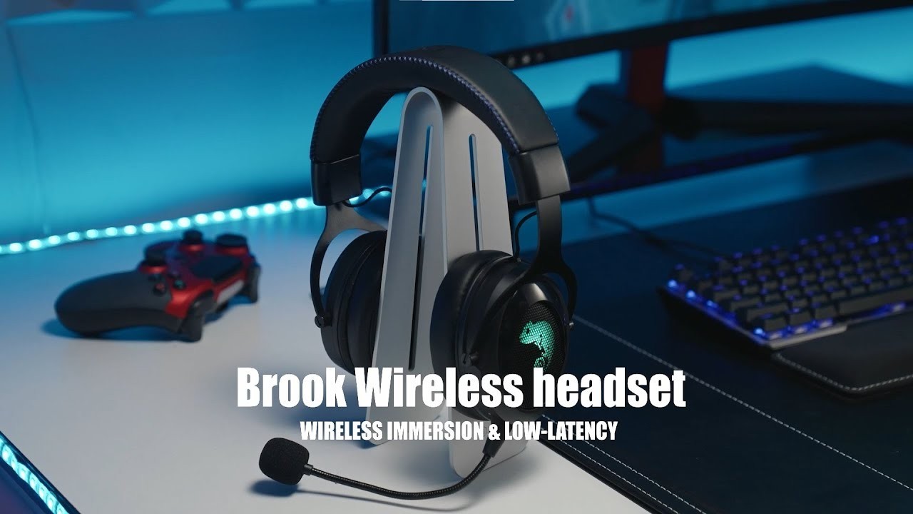 Brook Gaming US 2.4GHz Wireless Headset: Cross-Platform Gaming Headset Ver.2026