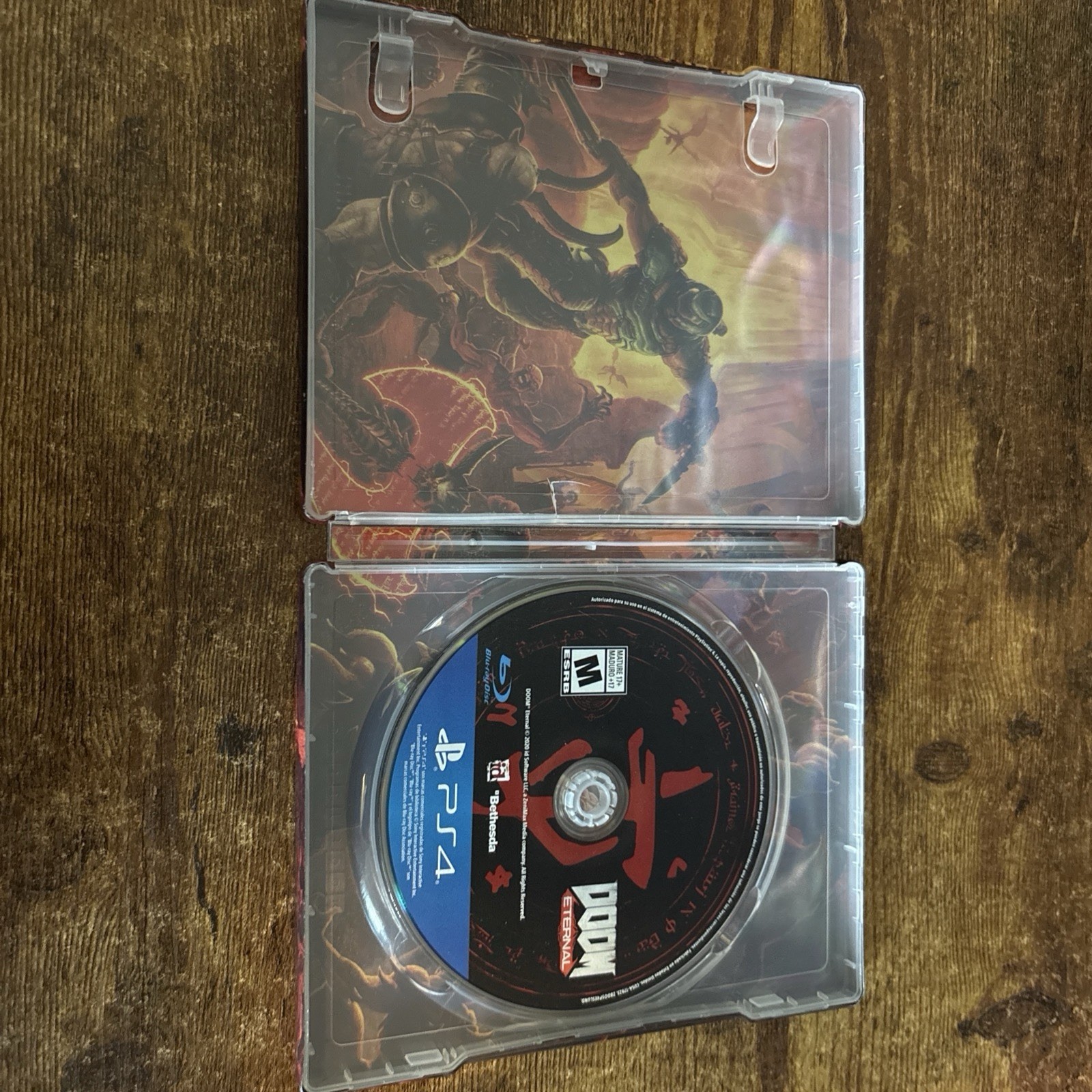 Bethesda DOOM Eternal SteelBook Edition PS4 NTSC-U/C M 2020 Shooter