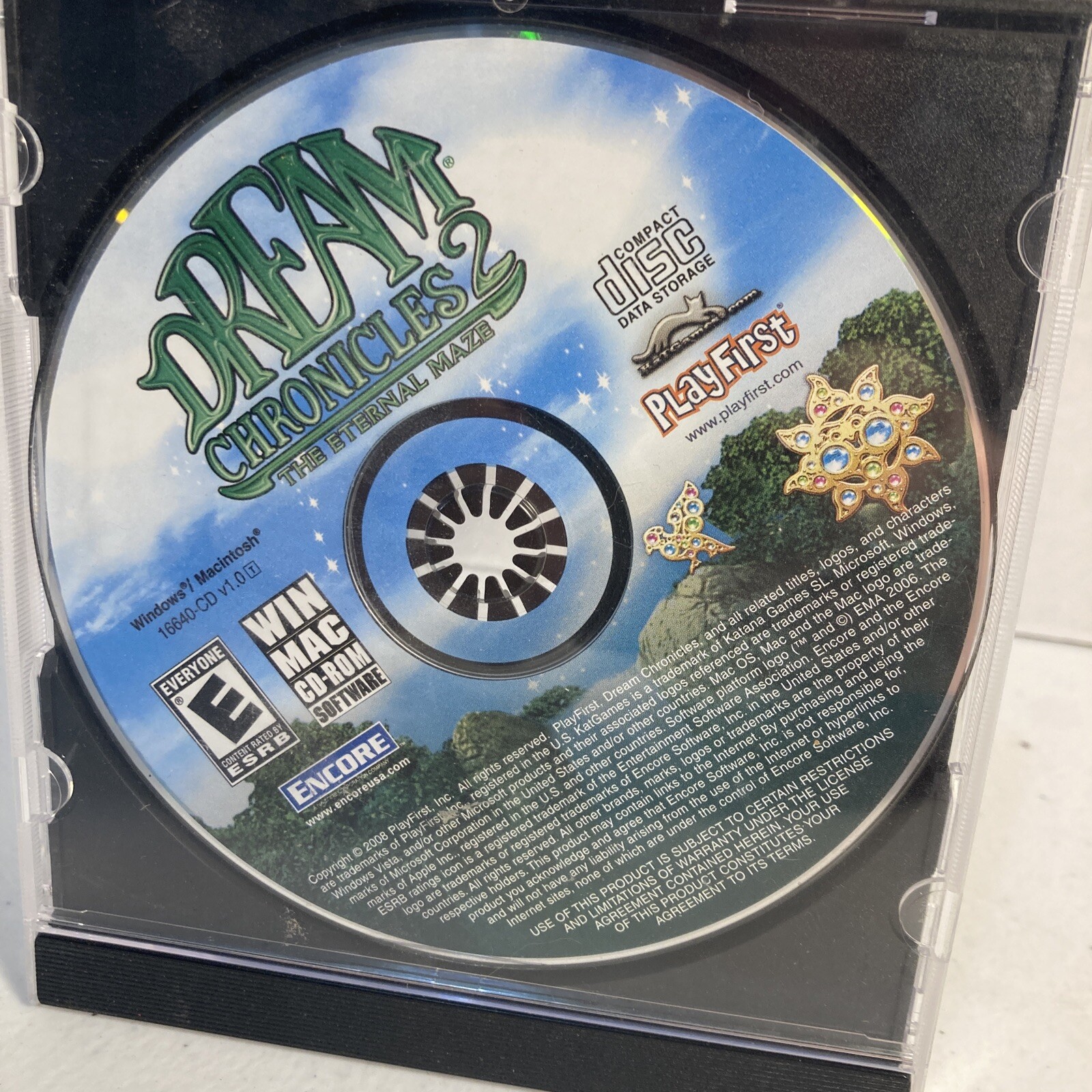 DREAM CHRONICLES 2 The Eternal Maze Adventure PC MAC Game Disc Only