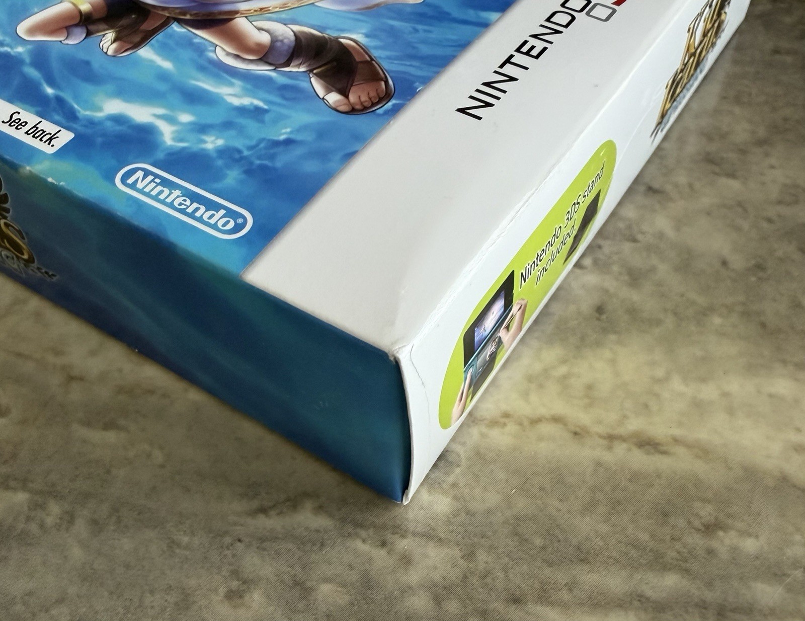 Brand New (see images) | Kid Icarus Uprising + 6 Random AR cards & 3DS Stand