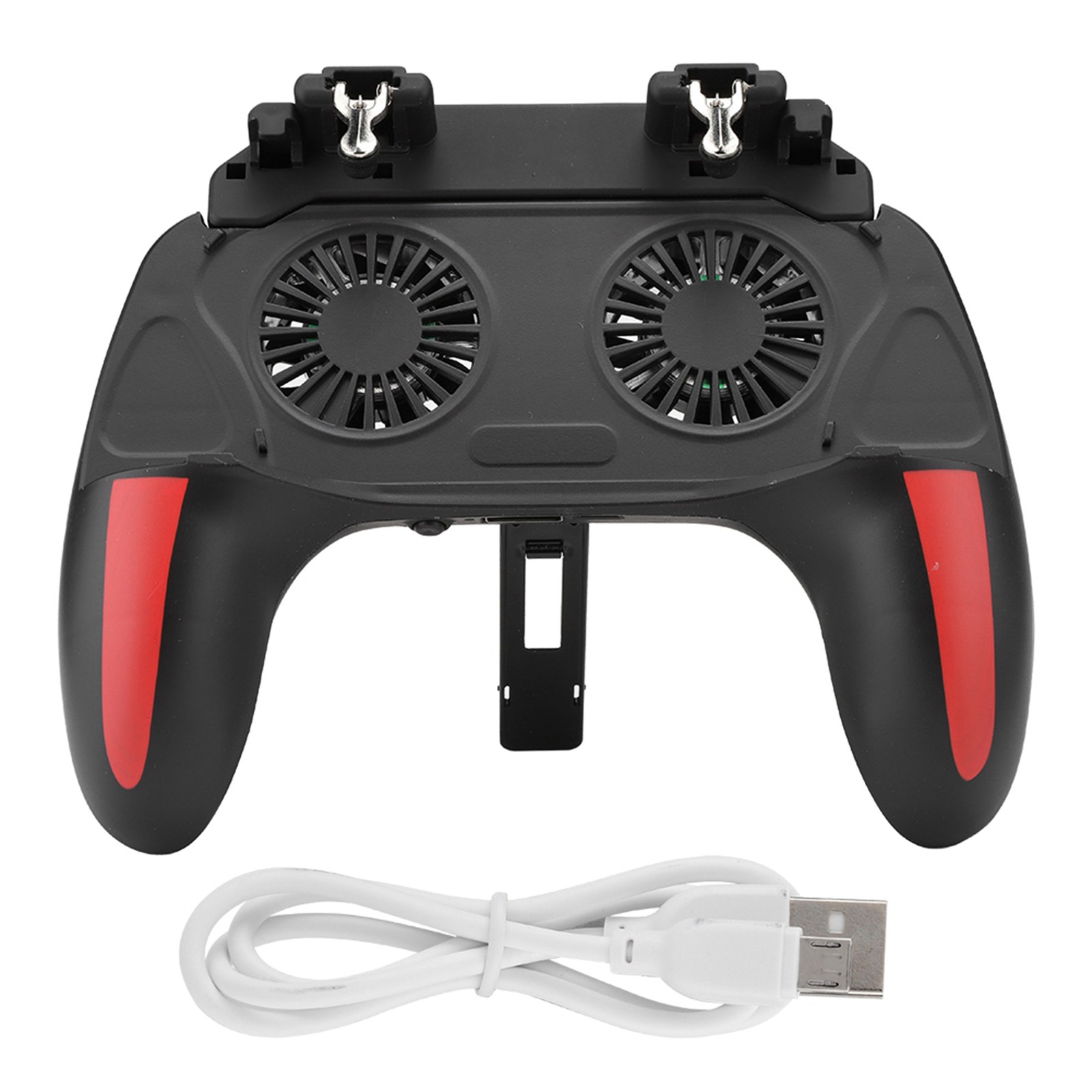 Dual Cooling Fans Mobile Phone Game Controller Gamepad With 5000mAh Battery ZAIK