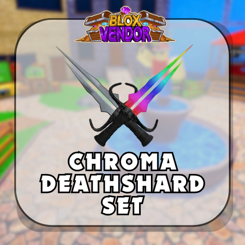 Murder Mystery 2 MM2 | Chroma Deathshard Set | Godly Knives and Guns