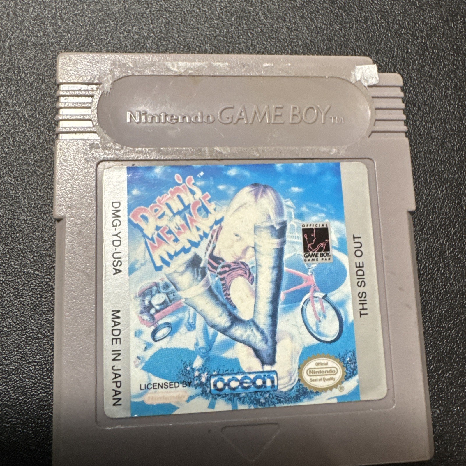 Dennis the Menace (Nintendo Game Boy, 1994) – Cartridge only Faded Label