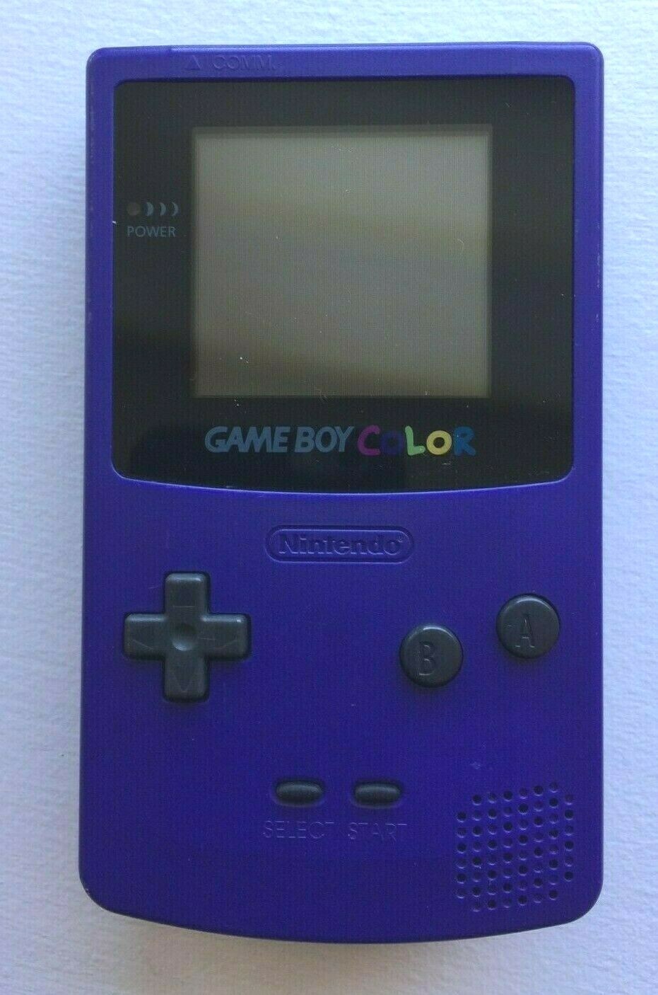 Nintendo Game Boy Color Console GBC – Grape Purple – 100% OEM – FPOR Not Working