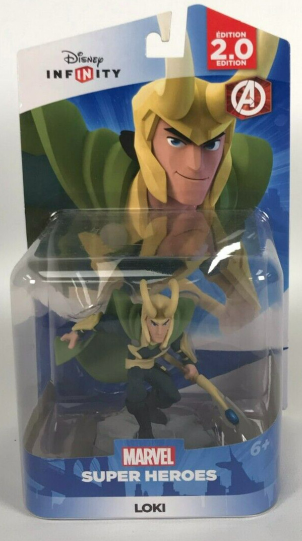 NIB LOKI Disney Infinity 2.0 Edition Marvel Super Heroes Figure ~ New & Sealed