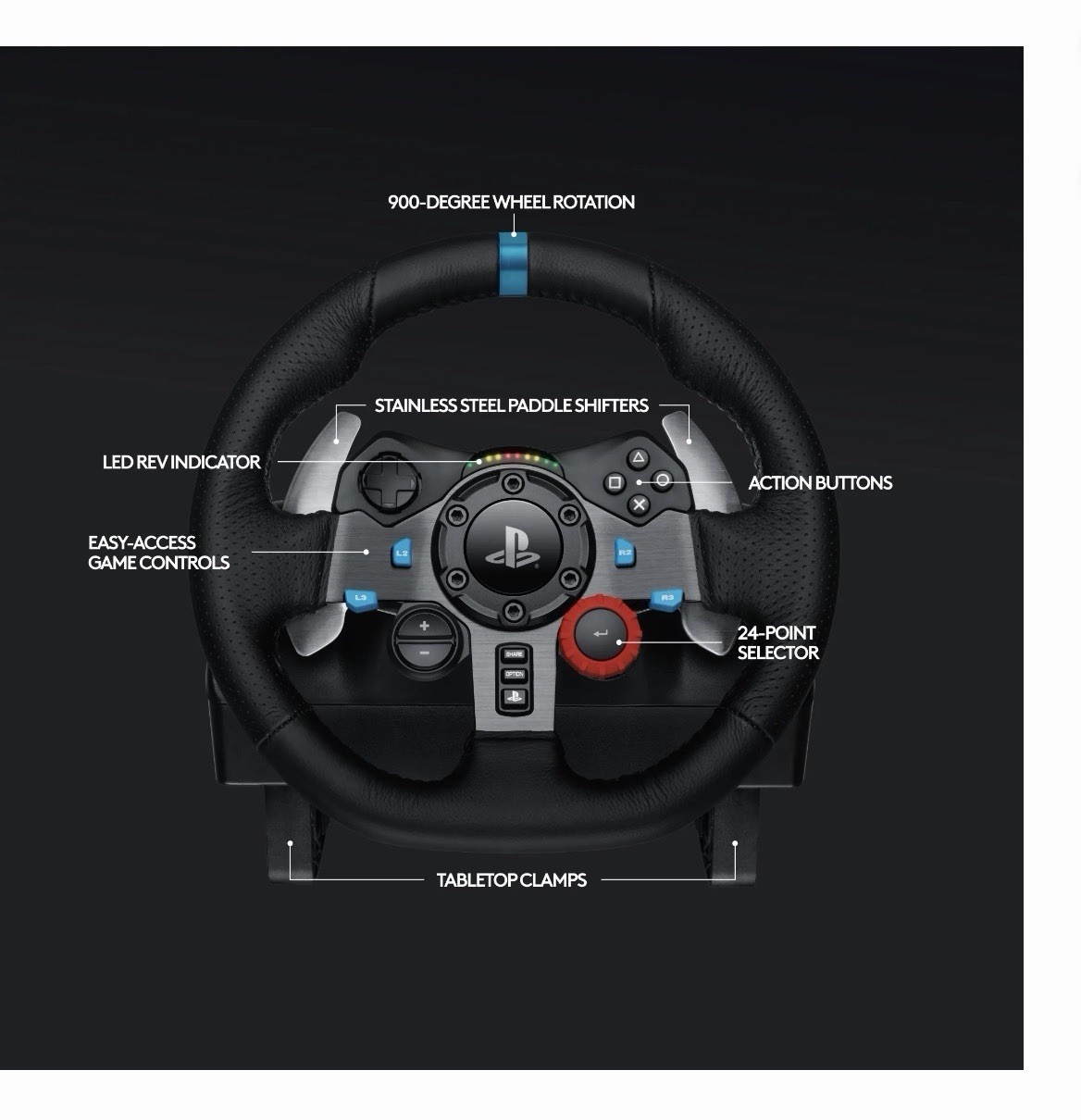 Logitech G 29 Driving Force Racing Wheel