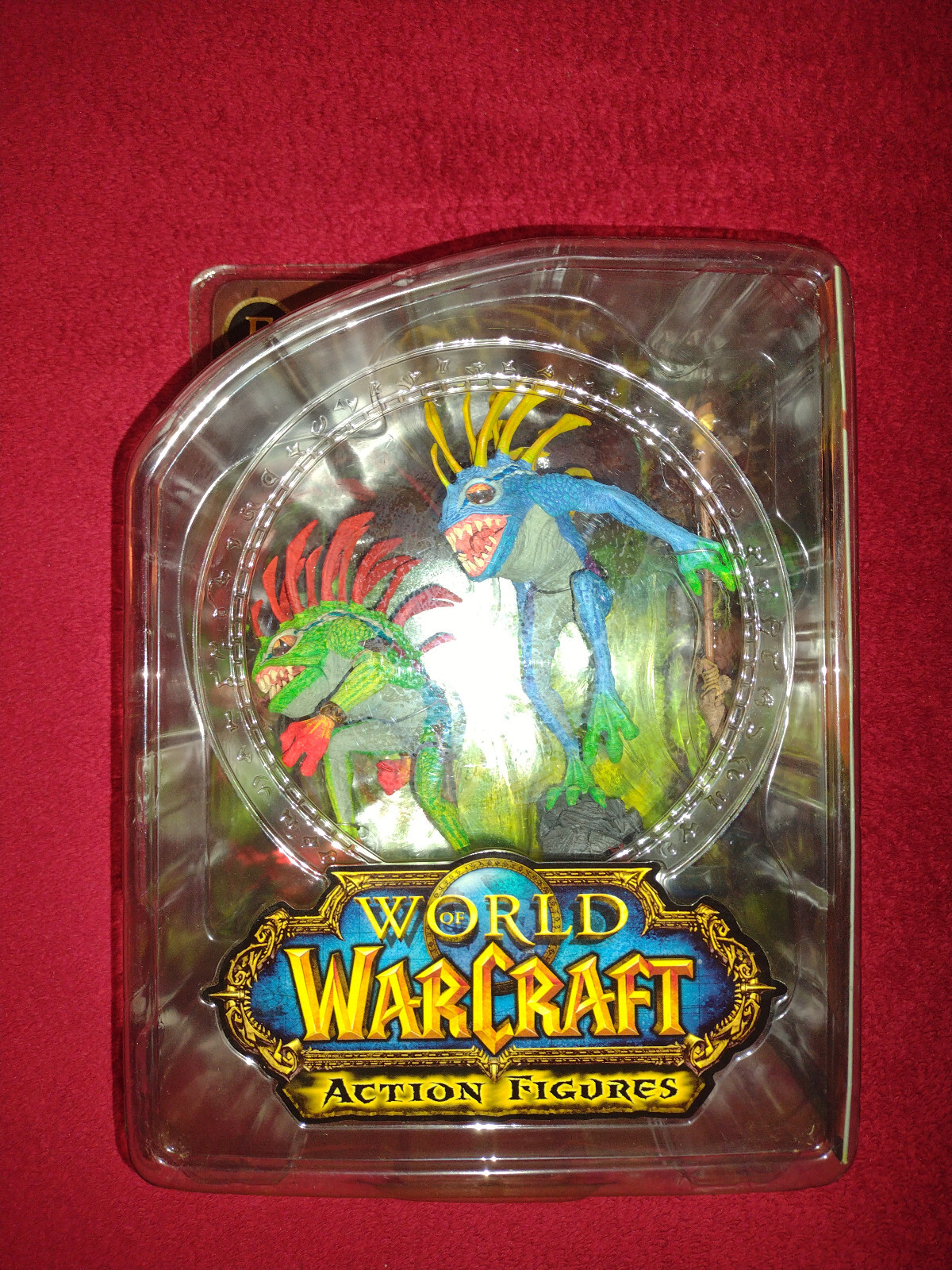 World of Warcraft Series 4 – Murloc 2 Pack Fish-Eye and Gibbergil (green/blue)