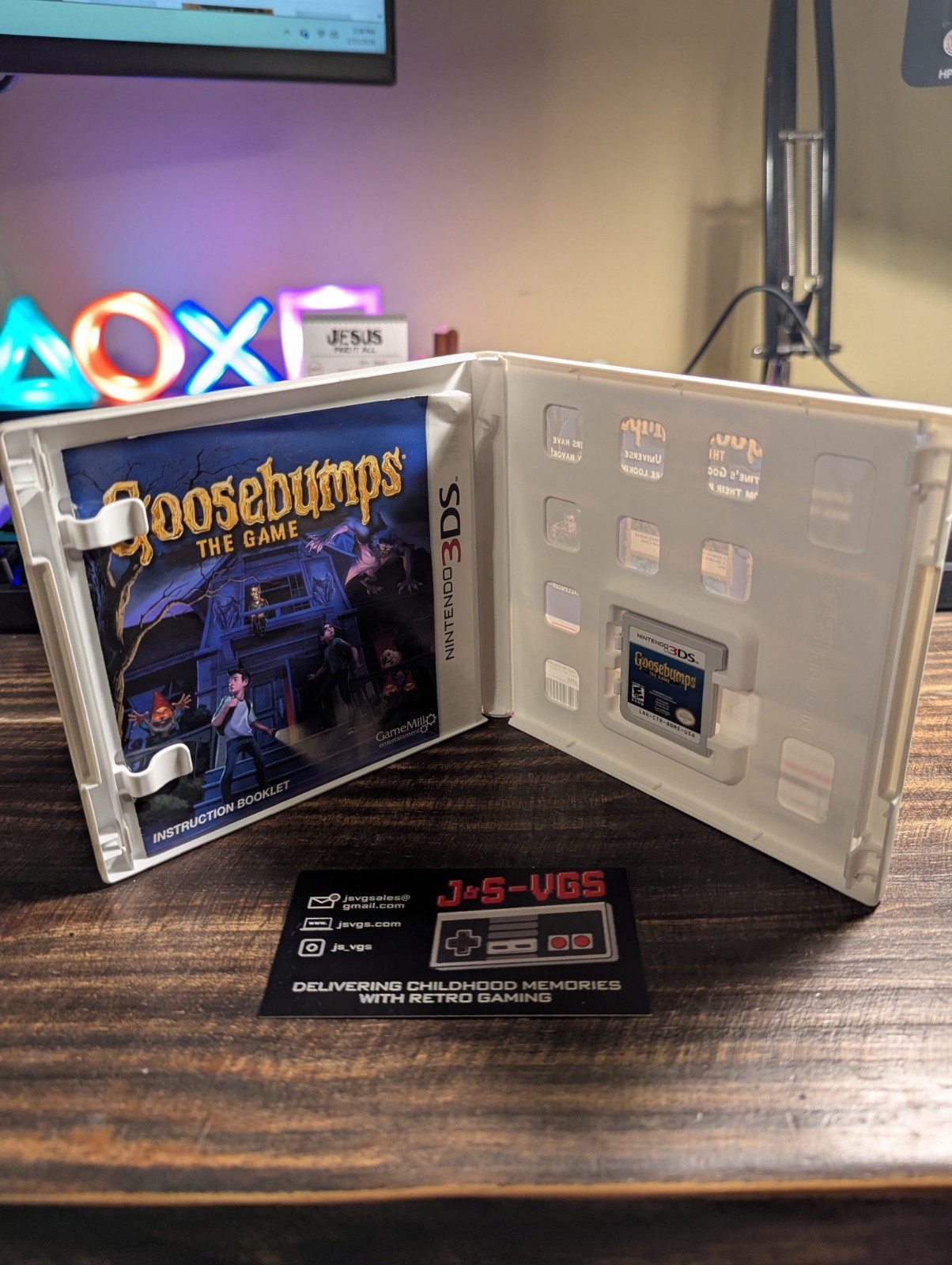 Nintendo 3DS Goosebumps The Game CIB