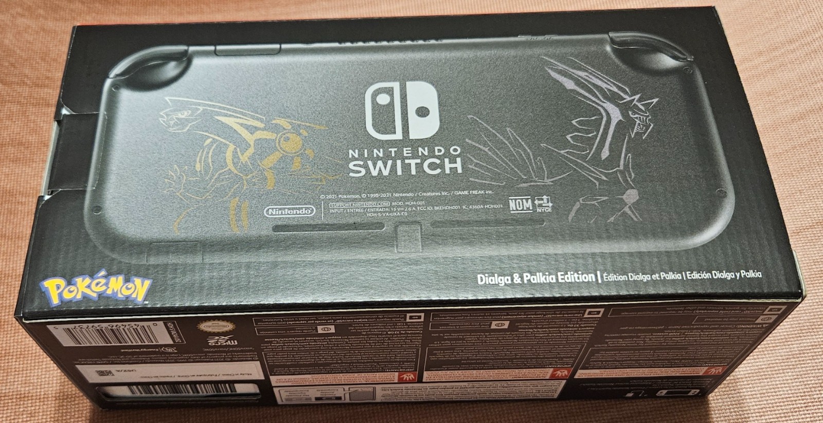 Nintendo Switch Lite: Pokemon Dialga&Palkia Edition – BRAND NEW&FACTORY SEALED!