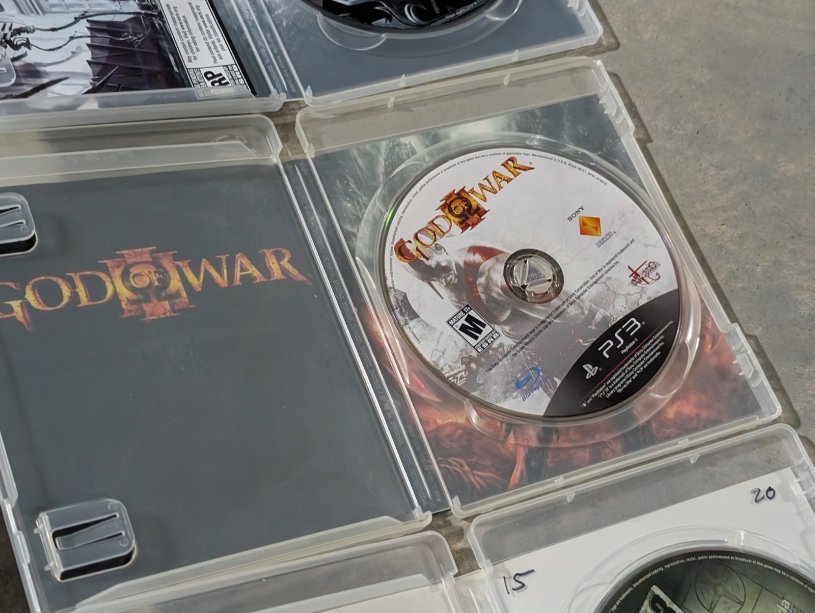 ps3 Lot 7 Skyrim Fallout 3 Kingdom Hearts God Of War Ac I Revelations Far Cry