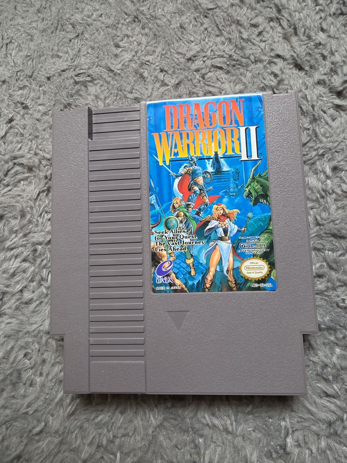 Dragon Warrior II (Nintendo Entertainment System, 1990) Tested And Works