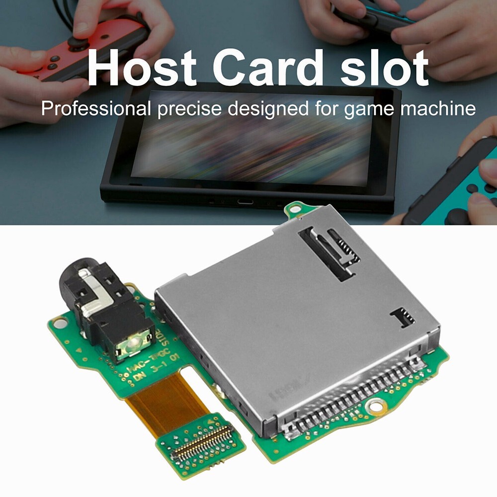 Headphone Jack Game Cartridge Card Reader Slot Replacement For Nintendo Switch