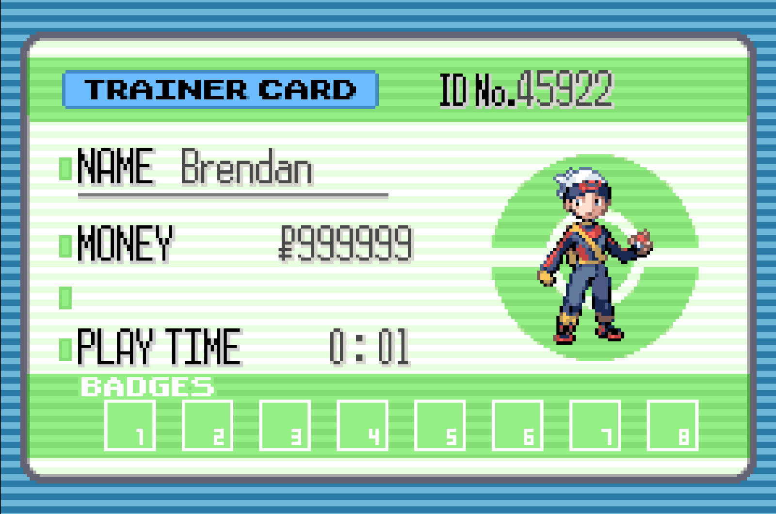 Pokemon Sapphire – Gameboy Advance – Shiny Living Dex Max Items Events Unlocked!