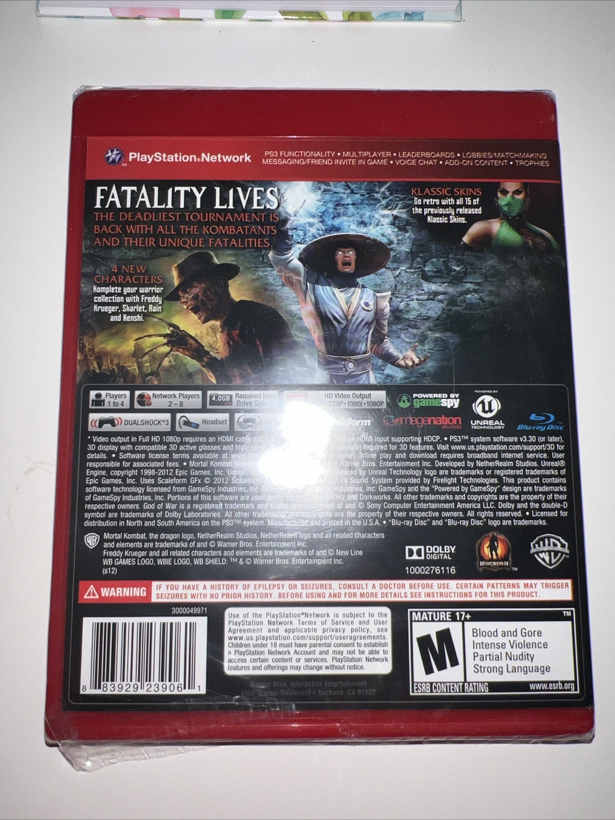 Mortal Kombat — Komplete Edition (Sony PlayStation 3, 2012)