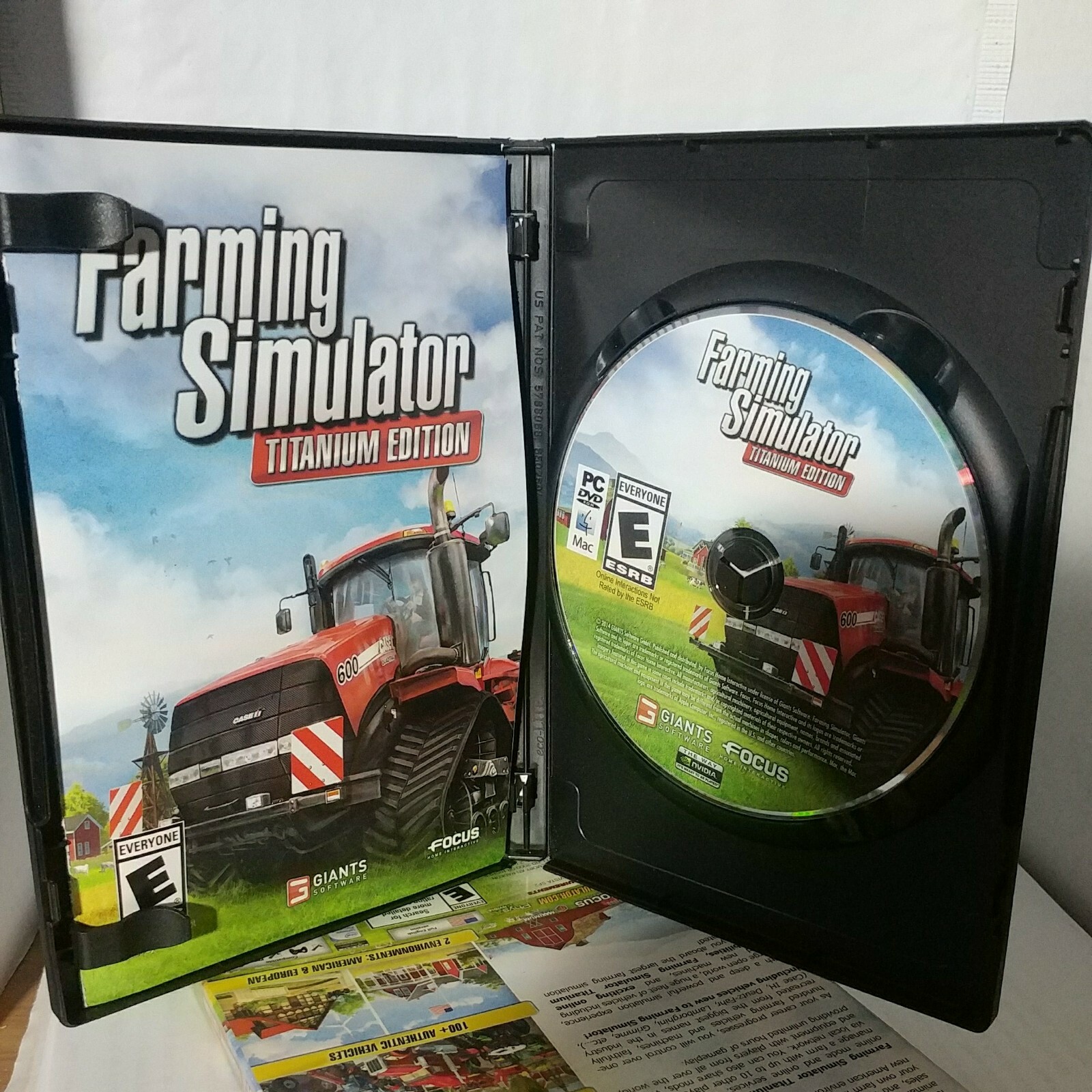 Farming Simulator: Titanium Edition -PC/Mac-Agriculture Game-complete w/manual
