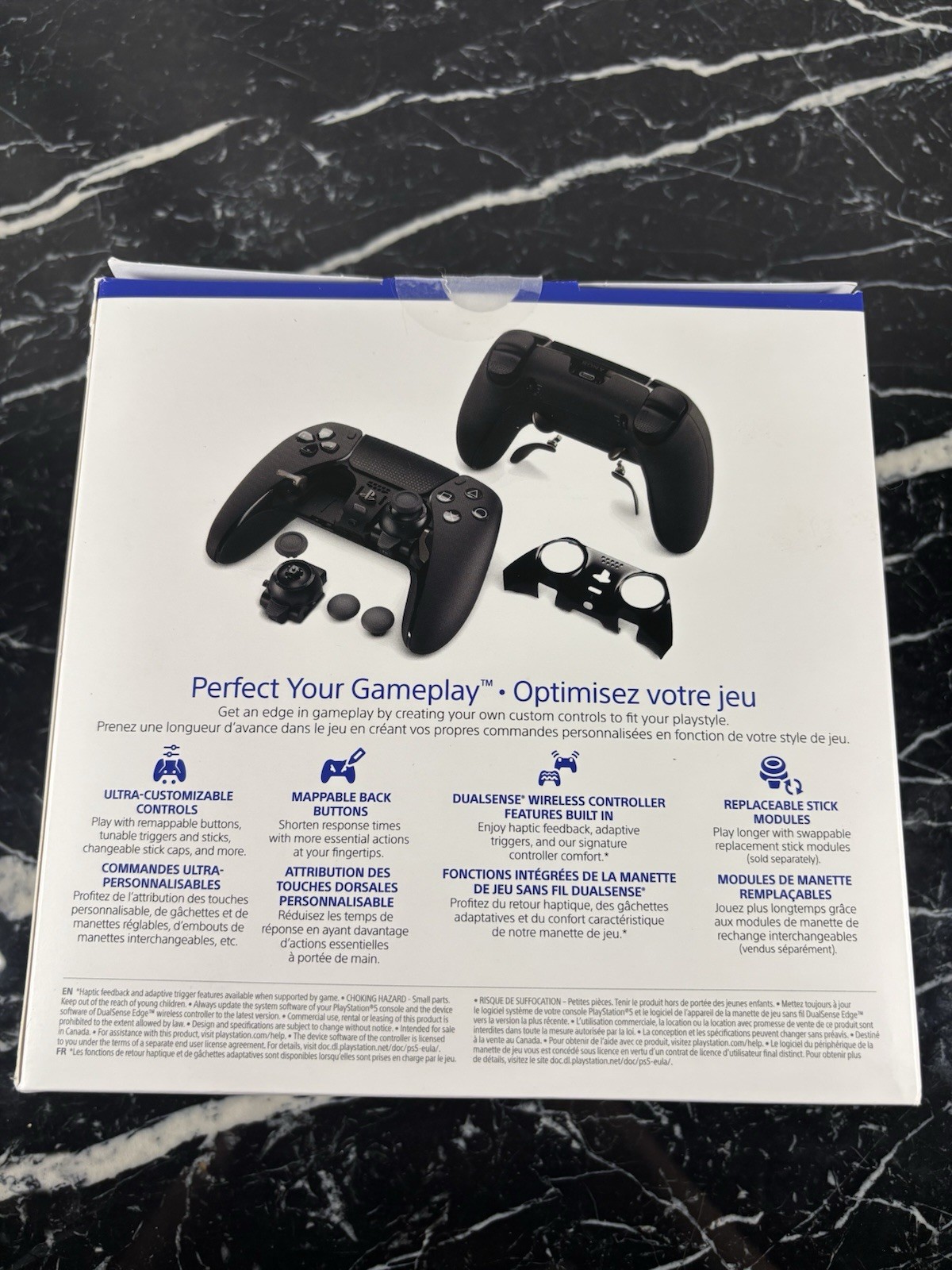 Sony PlayStation 5 PS5 DualSense Edge Wireless Controller – Black