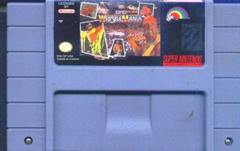 WWF Super Wrestlemania – WWE – SNES Nintendo Game