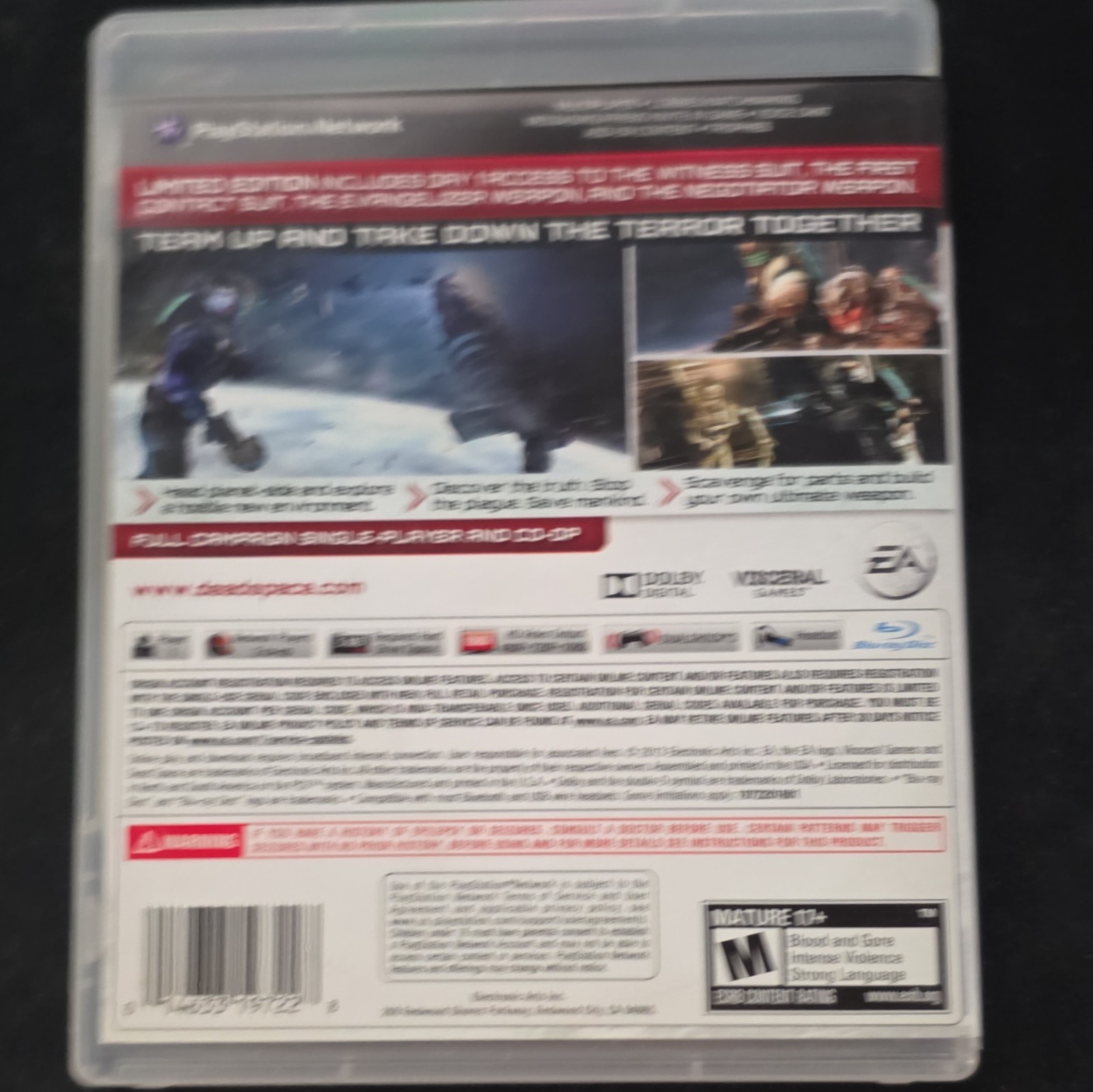 Sony PlayStation 3 Horror Collection, Doom,Resident Evil, Dead Space Evil Within