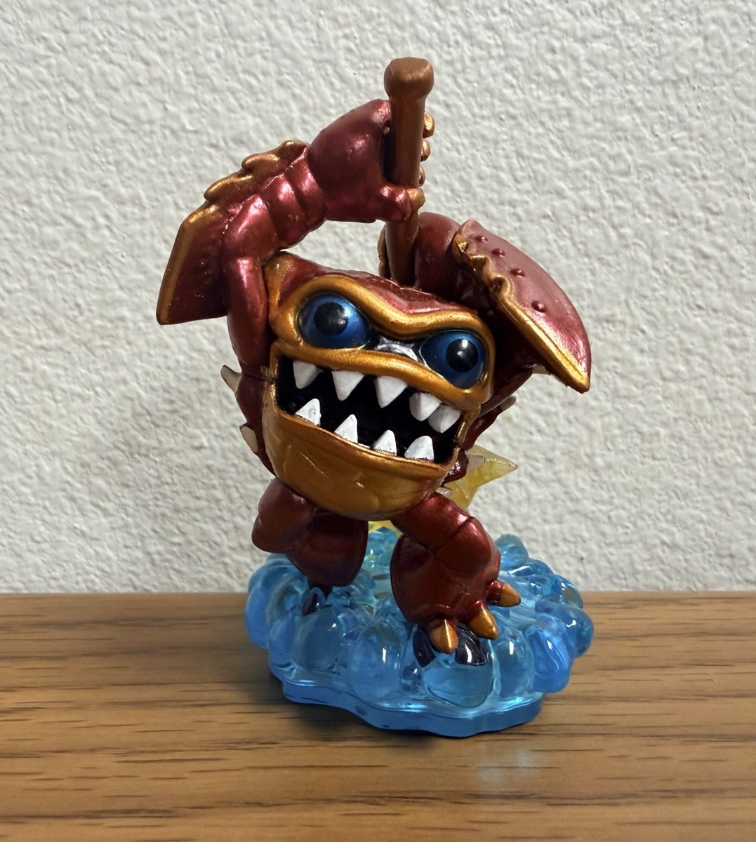 Skylanders Swap Force Wham-Shell Lightcore 84676888 2013 W/ Stat Card Sticker