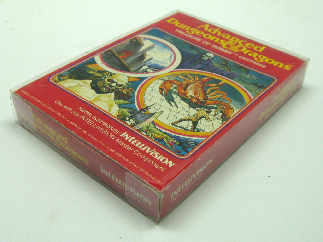 1X INTELLIVISION GAME CIB (SIZE A) – CLEAR PLASTIC PROTECTIVE BOX PROTECTORS