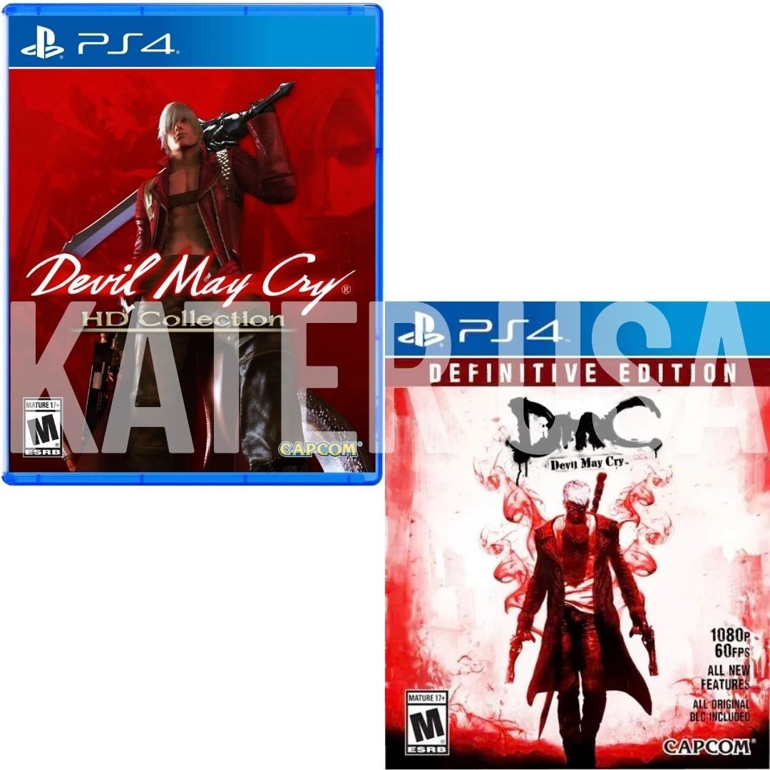 Devil May Cry HD Collection + DmC Definitive Edition PS4 Brand New Game Bundle