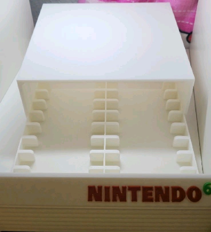 Nintendo 64 Cartridge Storage – Holds 18 N64 Games