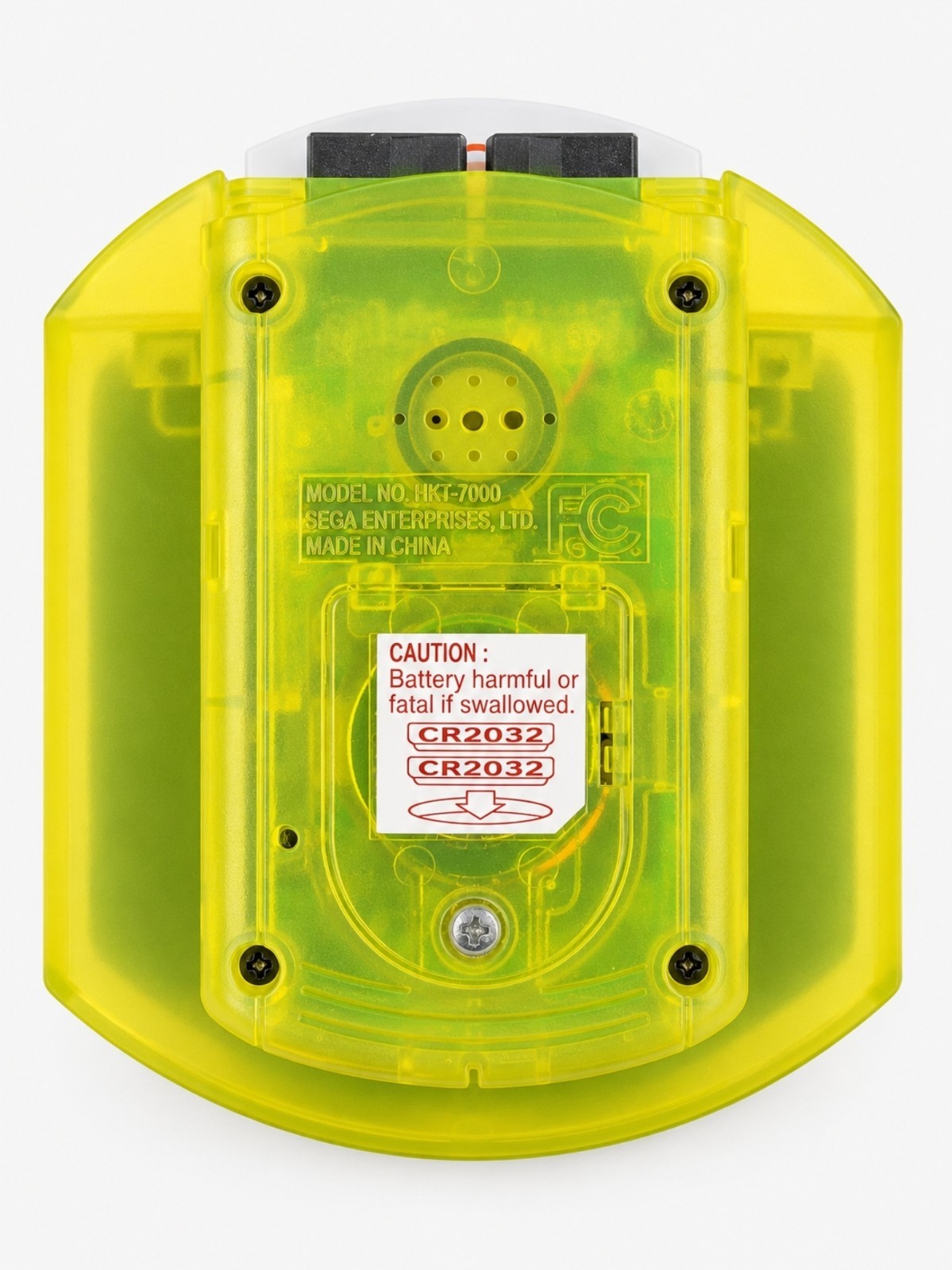 Sega Dreamcast Translucent Yellow Controller & VMU Working Same Day Shipping
