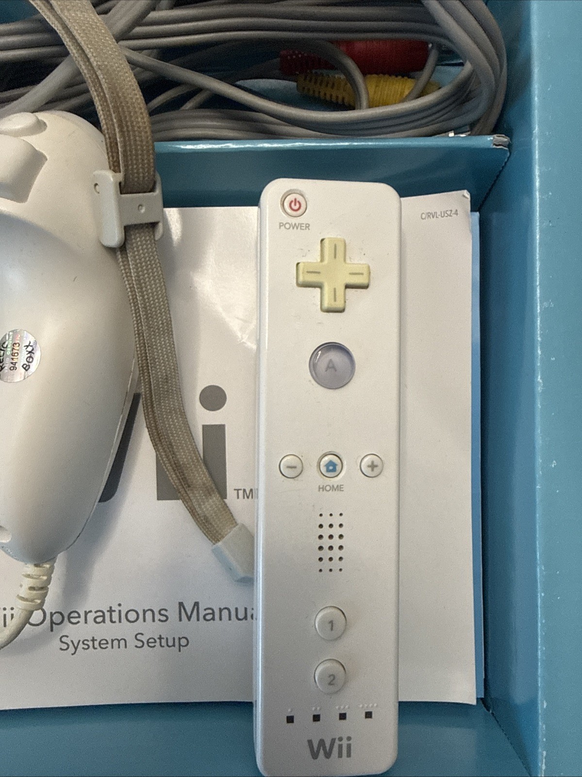Nintendo Wii Home Console Complete *WII SPORTS NOT INCLUDED *Great Condition!