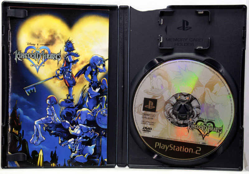 KINGDOM HEARTS SQUARESOFT DISNEY SONY PS2 PLAYSTATION JAPAN SLPS-25105 81656