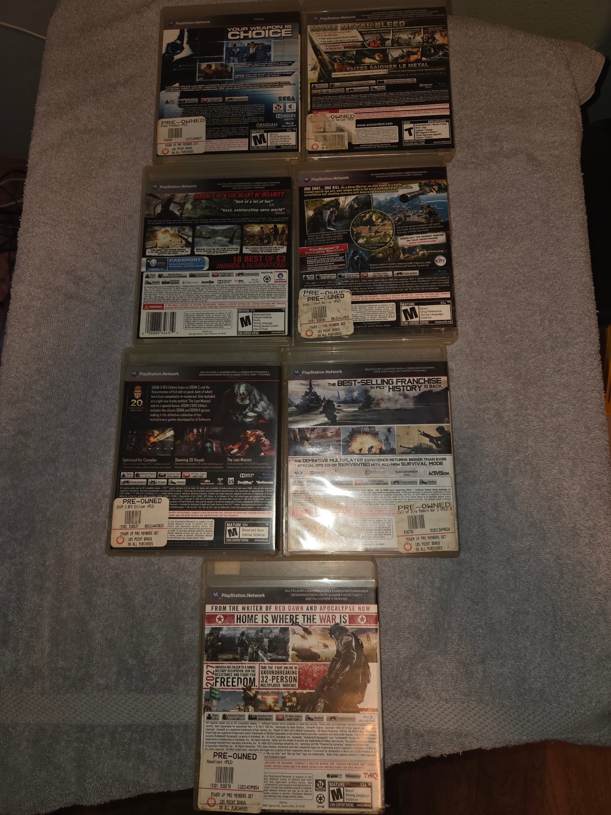 Various PS3 Games lot of 24 Most Genres No Scratches best Prices ATM