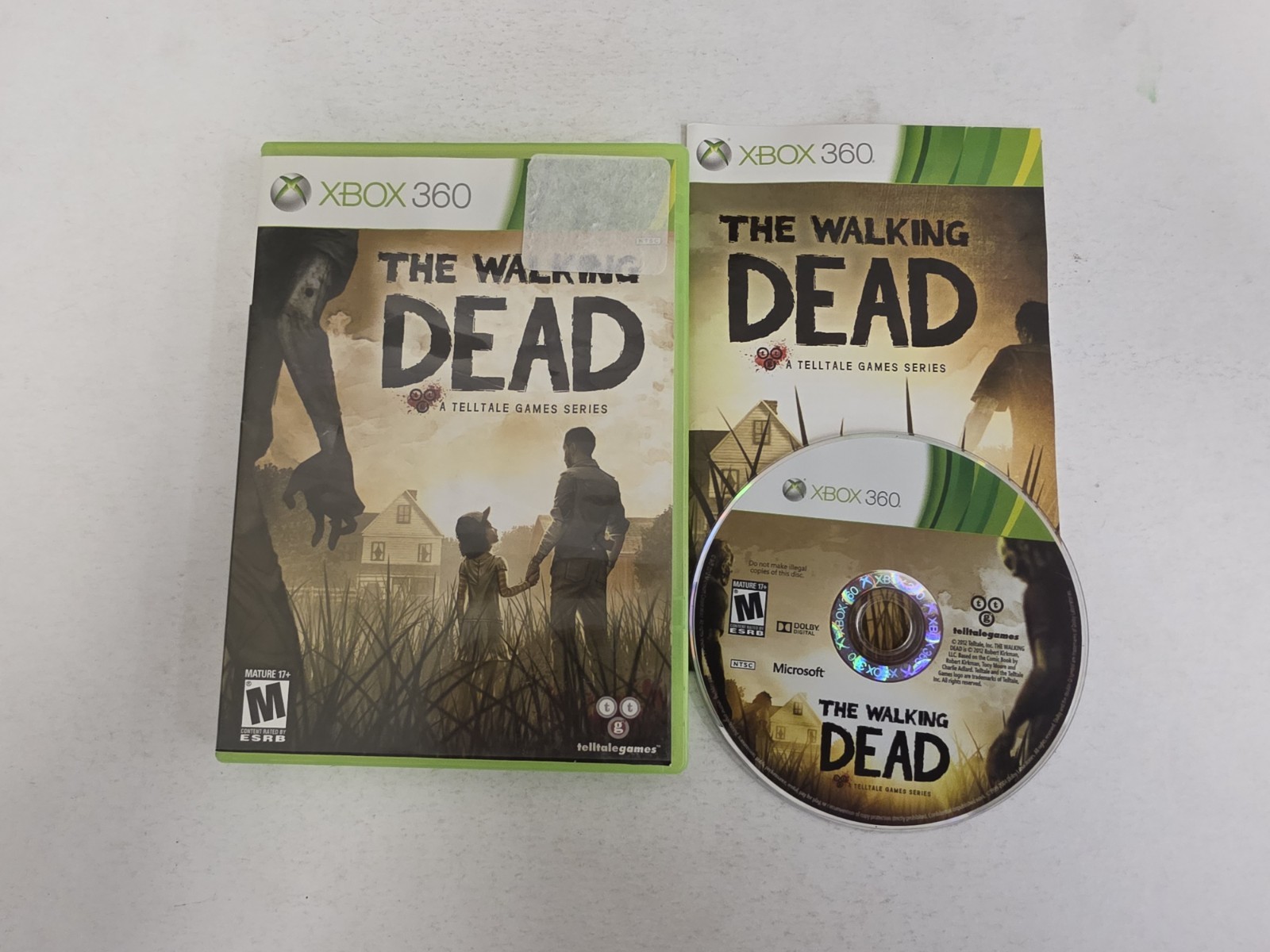 The Walking Dead: A Telltale Games Series (Microsoft Xbox 360, 2012)