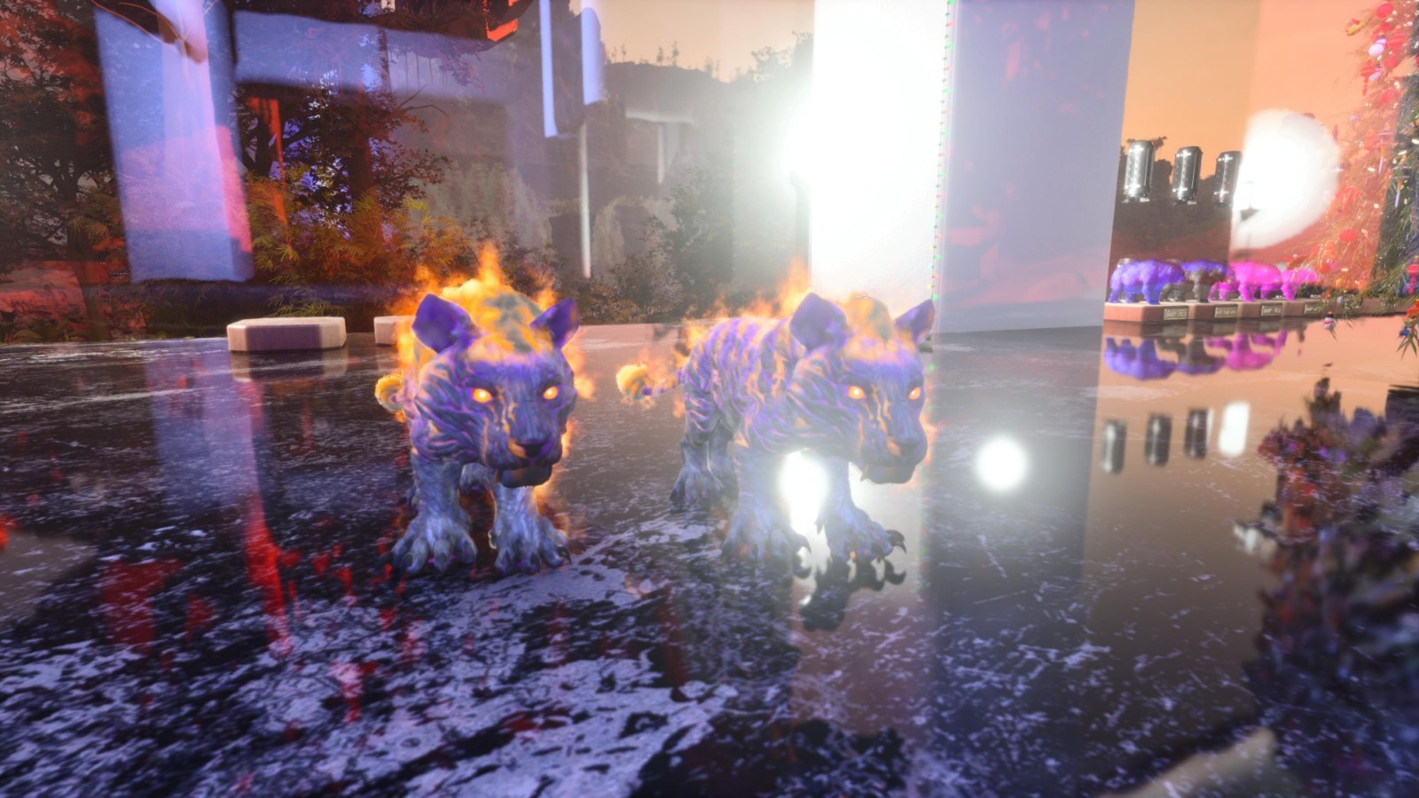 ARK ASCENDED PVE OFFICIAL PAIR BABY PYROMANE BLACK #79 HIGH STATUS PC/XBOX/PS5