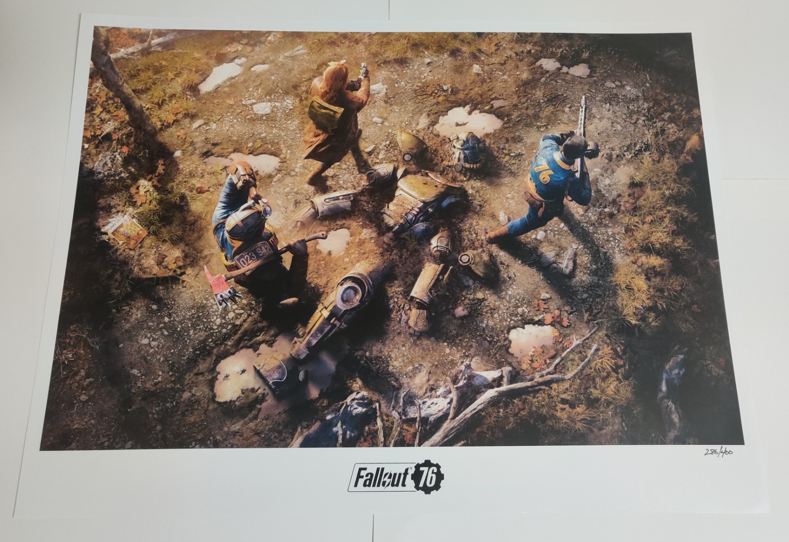 Fallout 76 The Relic Lithograph Limited Edition #286/400