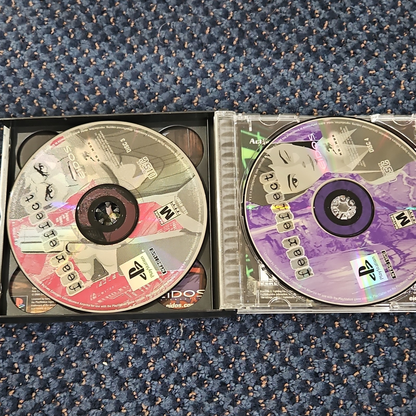 Eidos Interactive Fear Effect Sony PlayStation 1 PS1 NTSC-U/C (Manual Included)