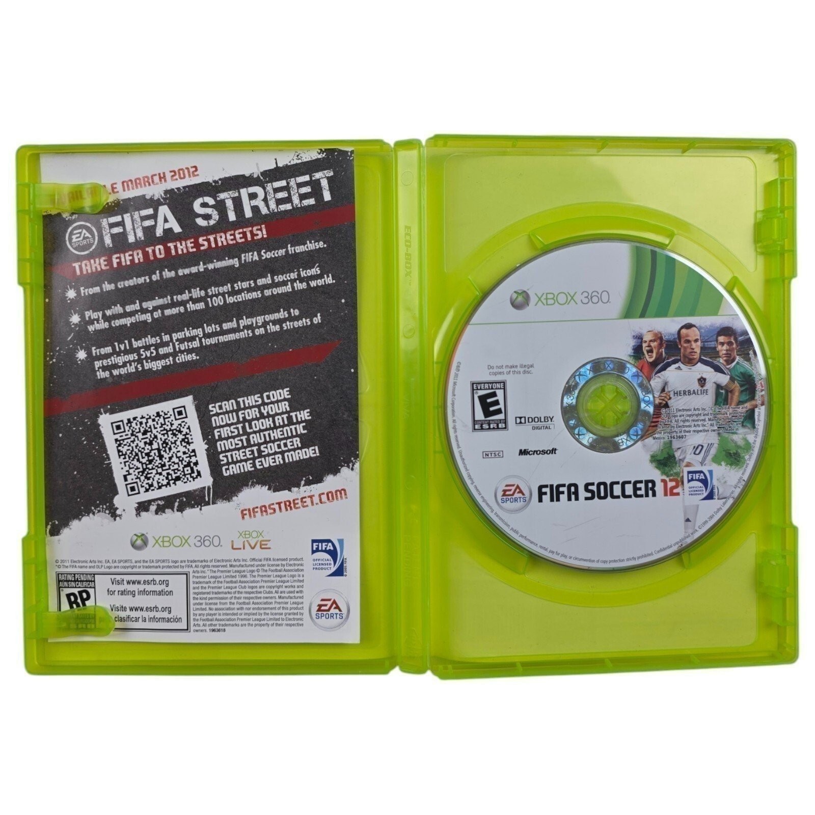 FIFA Soccer 11, 12, 13 & 15 Xbox 360 EA Sports Football Simulation Game Lot of 4