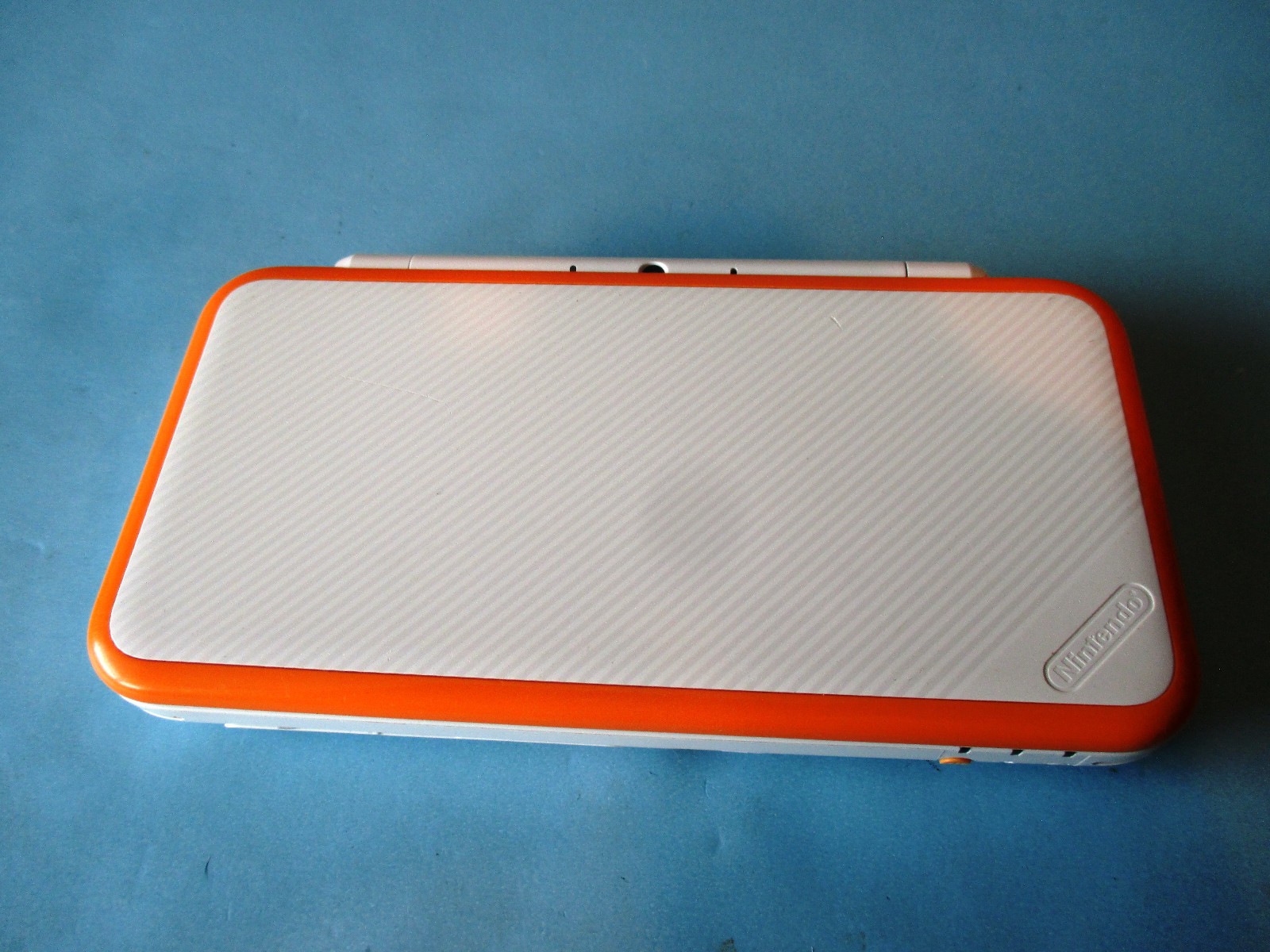 Nintendo 2DS XL Orange & White Console System w/Charger US Version FREE Ship!