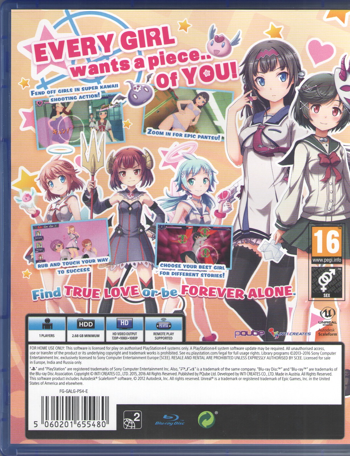 Gal Gun: Double Peace for PlayStation 4