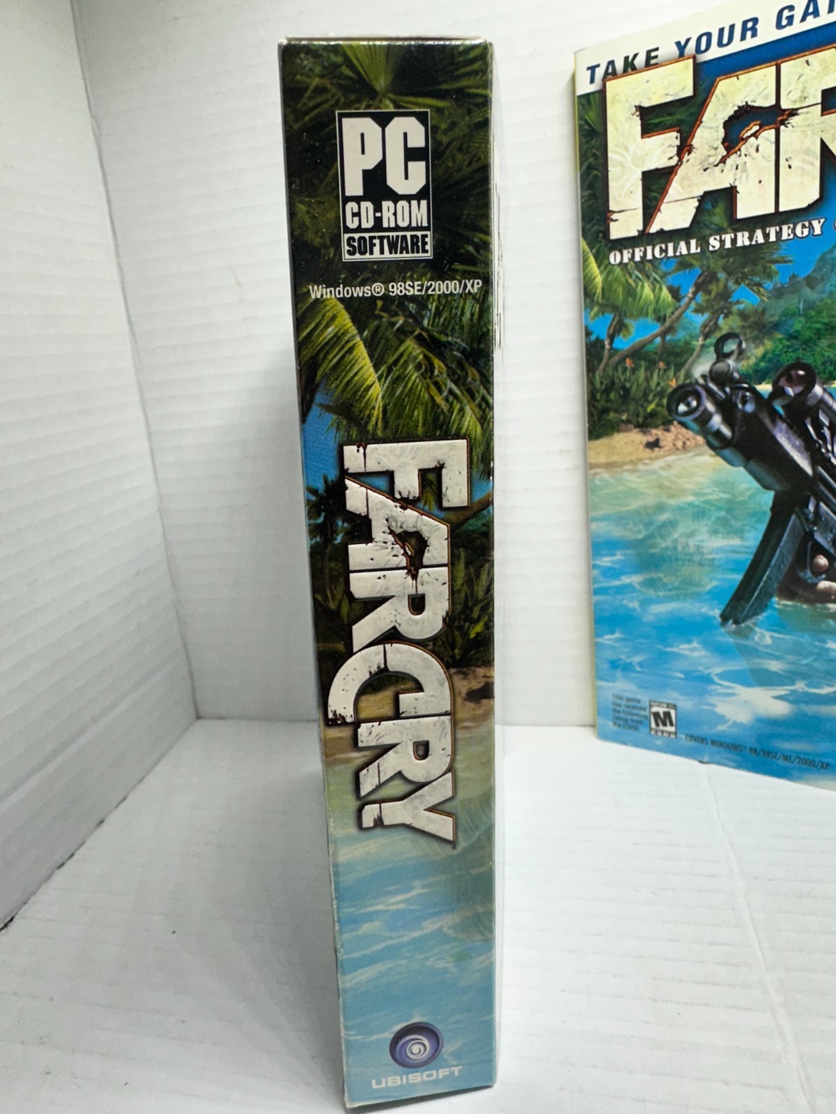 Far Cry 1 Small Box PC 1st Print 2004 RARE! – NEW FACTORY SEALED – W/Guide