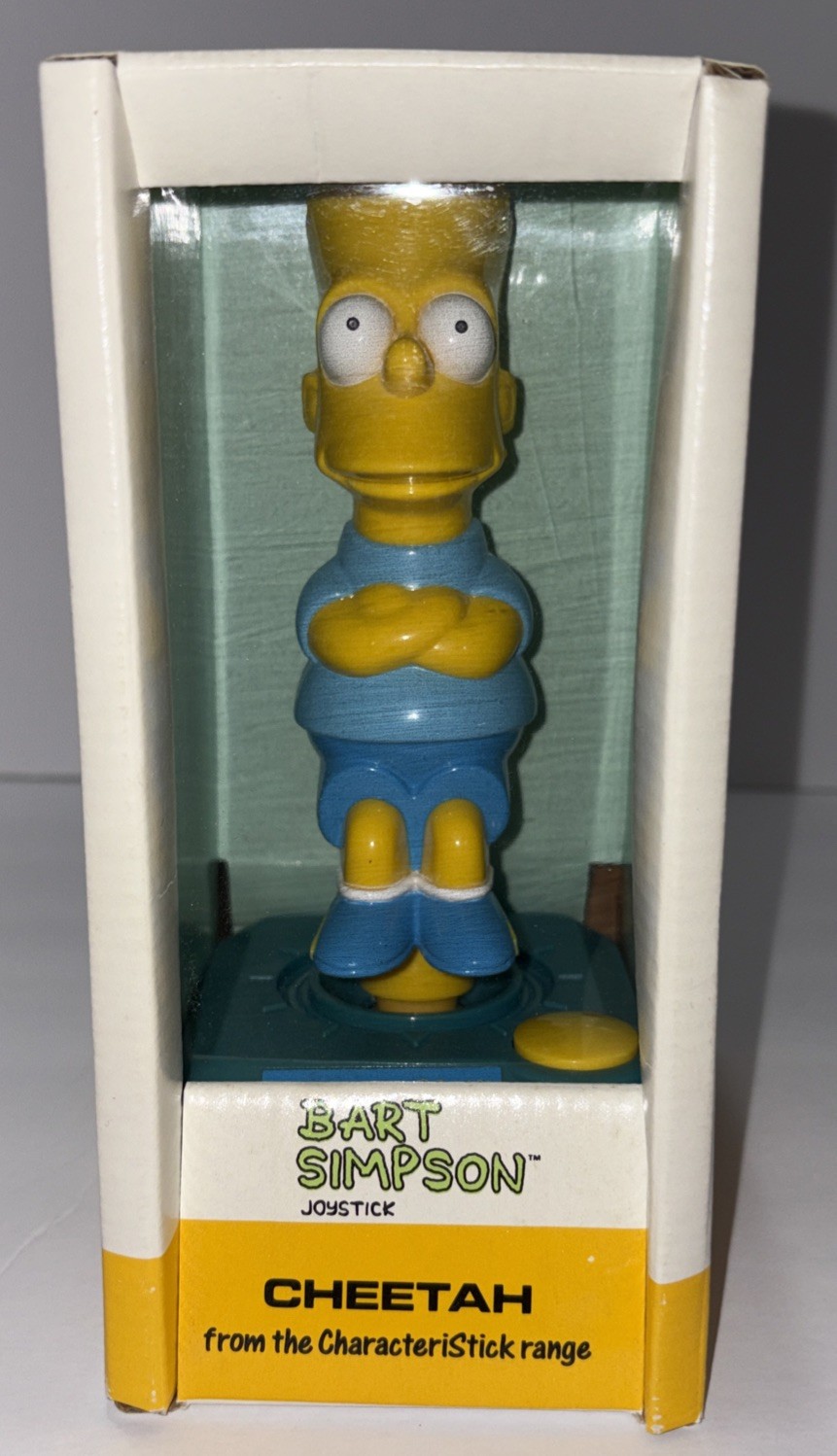The Simpsons Bart Simpson Joystick by Cheetah NIB – 1992