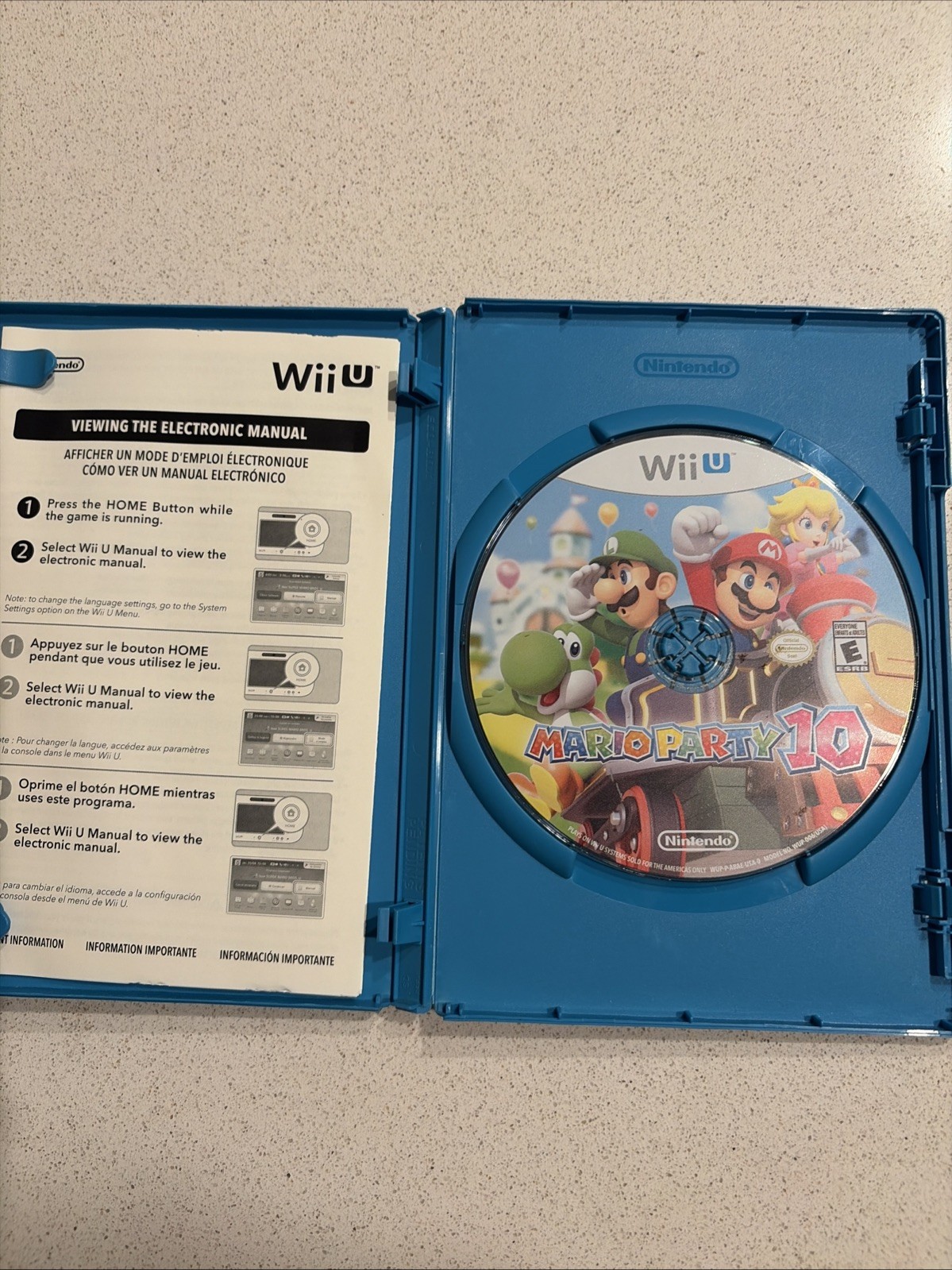 Mario Party 10 – NINTENDO Wii (COMPLETE / CIB / TESTED)