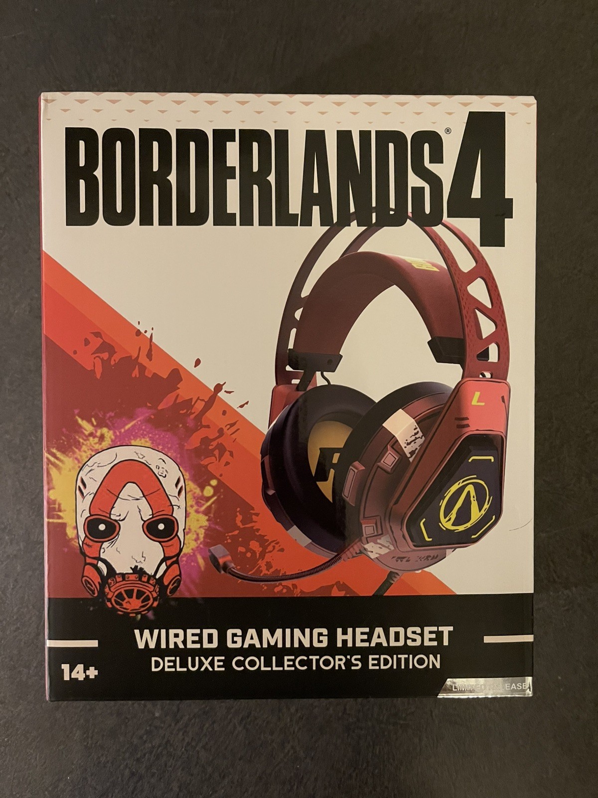Borderlands Four 4 Wired Gaming Headset Deluxe Collector’s Edition