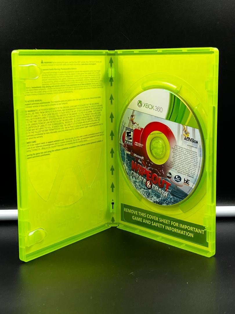 Wipeout Create & Crash – Microsoft Xbox 360 (NTSC) – Better With Kinect