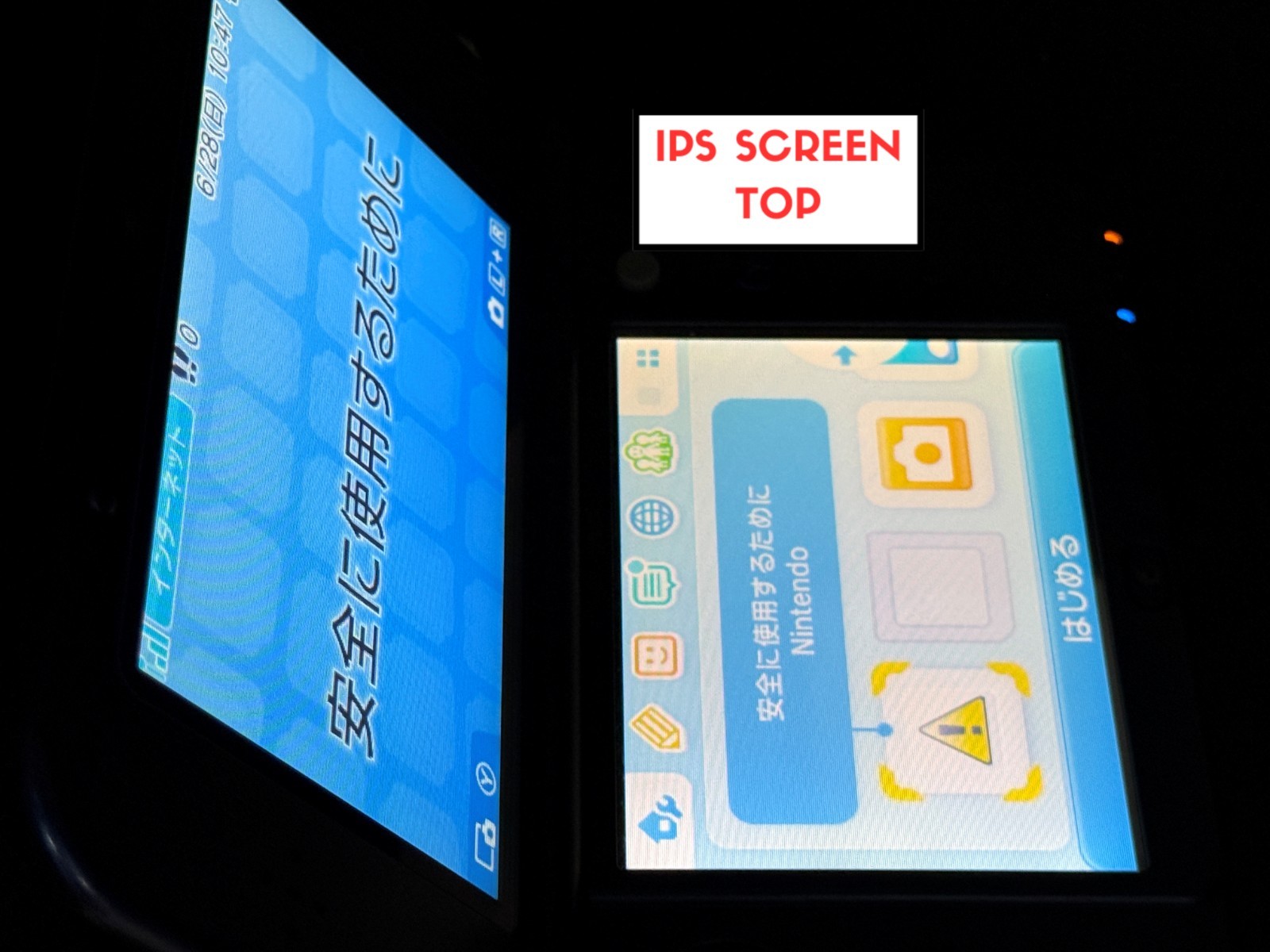 IPS Nintendo New 3DS XL Metallic Blue Console IPS Top Tested R5861