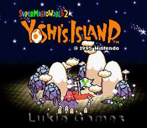 Super Mario World 2 Yoshi’s Island – SNES Nintendo Game