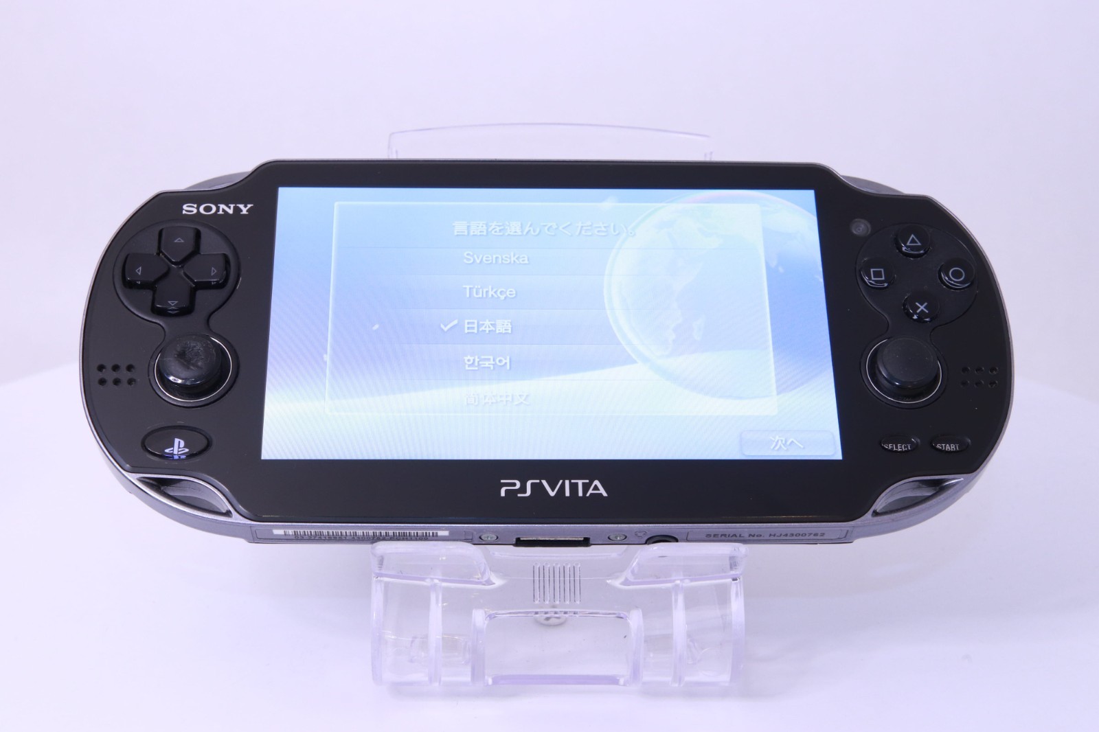 JP Game PS Vita PCH-1100 Black [ Rank：A]